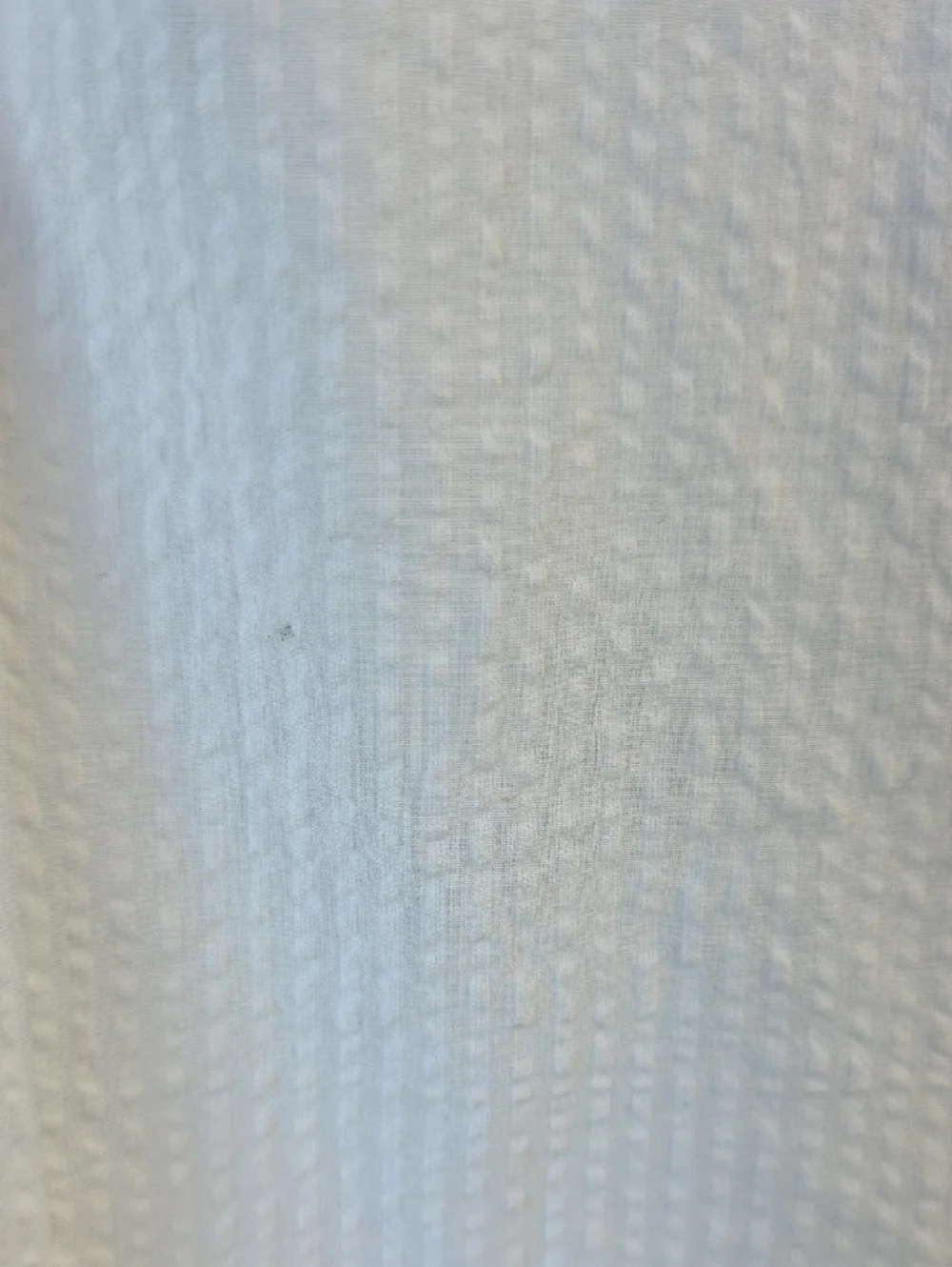 a new day White Eyelet Collar Button-Front Blouse Large - Picture 8 of 9